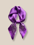 Sky-Friendly Printed Square Silk Scarf Scarf coofandy PAT11 F