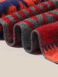 Reindeer Pattern 100% Cotton Scarf Scarf coofandy