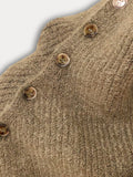 Stylish Knit Button Shawl Scarf Scarf coofandy