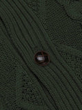 Shawl Collar Button Down Knitted Sweater with Pockets (US Only) Sweaters COOFANDY Store