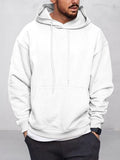 Classic Casual Pullover Hoodie Hoodies coofandystore White S