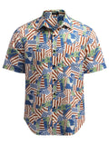 Hawaiian Tropical Button Down Vintage Floral Shirt (US Only) Shirts coofandystore PAT13 S
