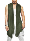 Casual Sleeveless Ruffle Shawl Collar Drape Cape (US Only) Cape coofandy Army Green S