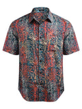 Hawaiian Tropical Button Down Vintage Floral Shirt (US Only) Shirts coofandystore PAT3 S