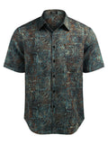 Hawaiian Tropical Button Down Vintage Floral Shirt (US Only) Shirts coofandystore PAT1 S