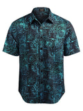 Hawaiian Tropical Button Down Vintage Floral Shirt (US Only) Shirts coofandystore PAT2 S