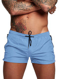 Coofandy Classic Slim Gym Sport Short (US Only) Shorts coofandy Light Blue S