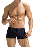 Coofandy Swim Square Leg Board Short (Us Only) Shorts coofandy Navy Blue S