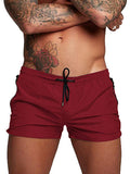 Coofandy Classic Slim Gym Sport Short (US Only) Shorts coofandy Red S