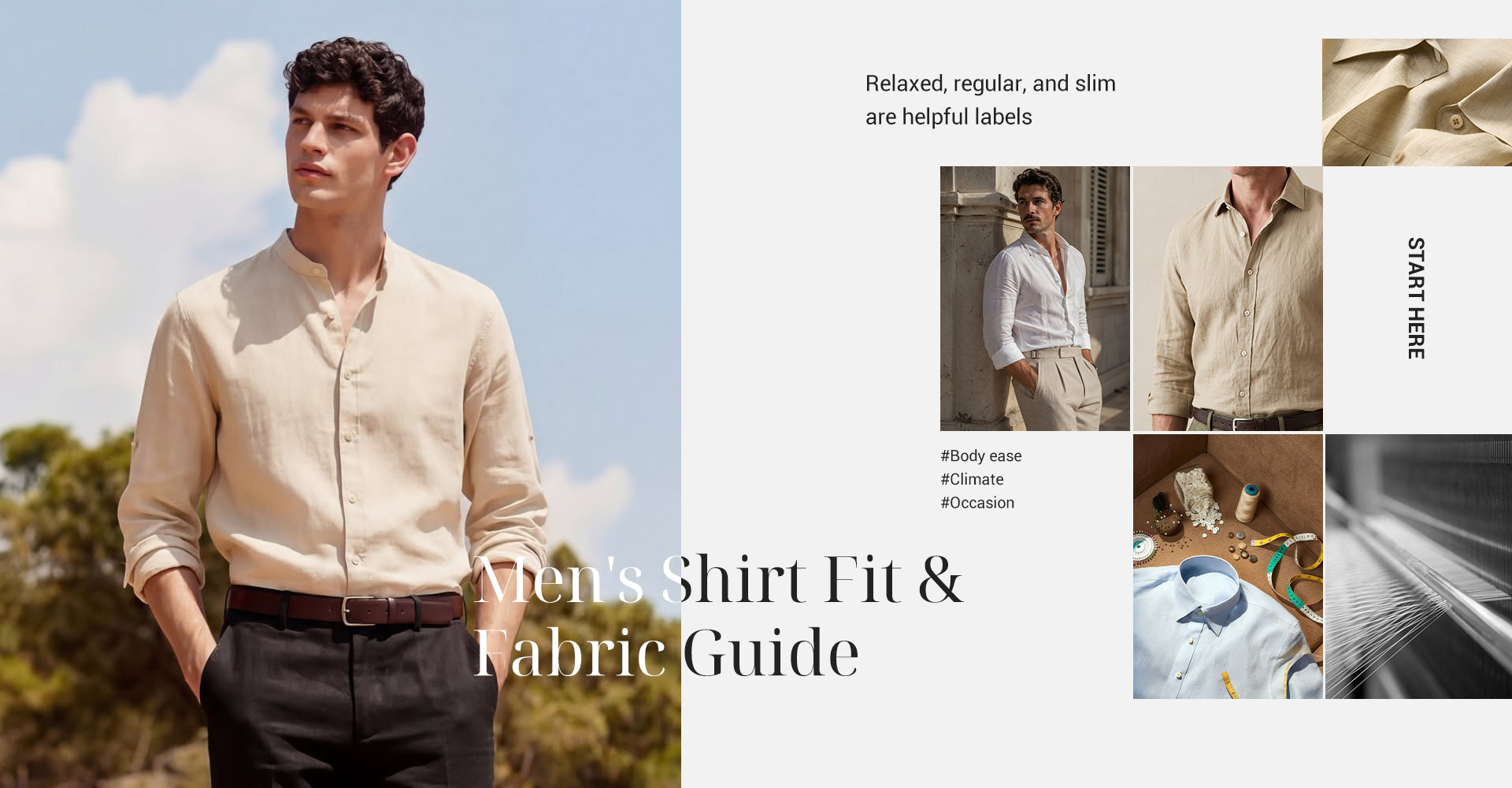 Men's Shirt Fit and Fabric Guide: Choose by Body, Climate, and Occasion