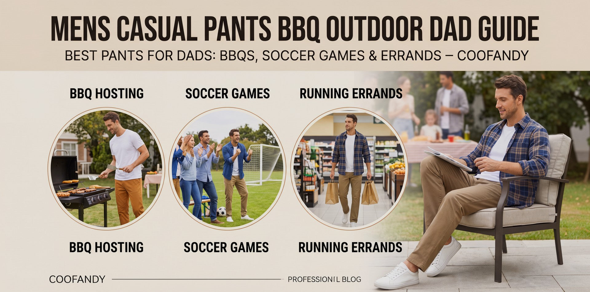 Best Pants for Dads: BBQs, Soccer Games & Errands