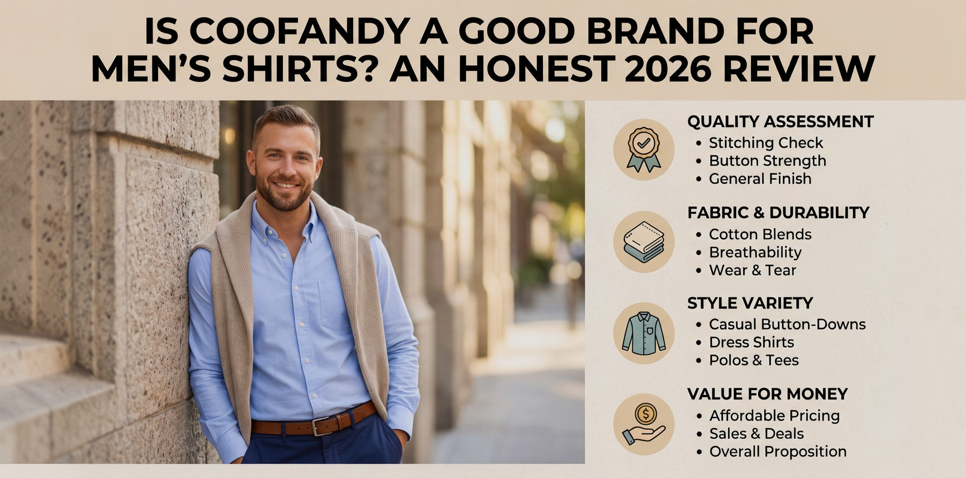 Is COOFANDY a Good Brand for Men's Shirts? Here's What 11 Years and 70 Million Customers Tell Us