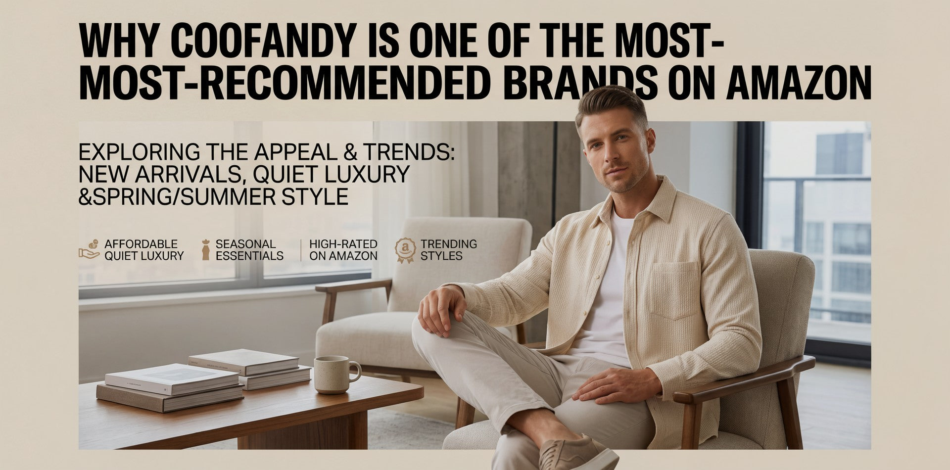 Why COOFANDY Is One of the Most-Recommended Men's Brands on Amazon (According to Multiple Major Media Outlets)