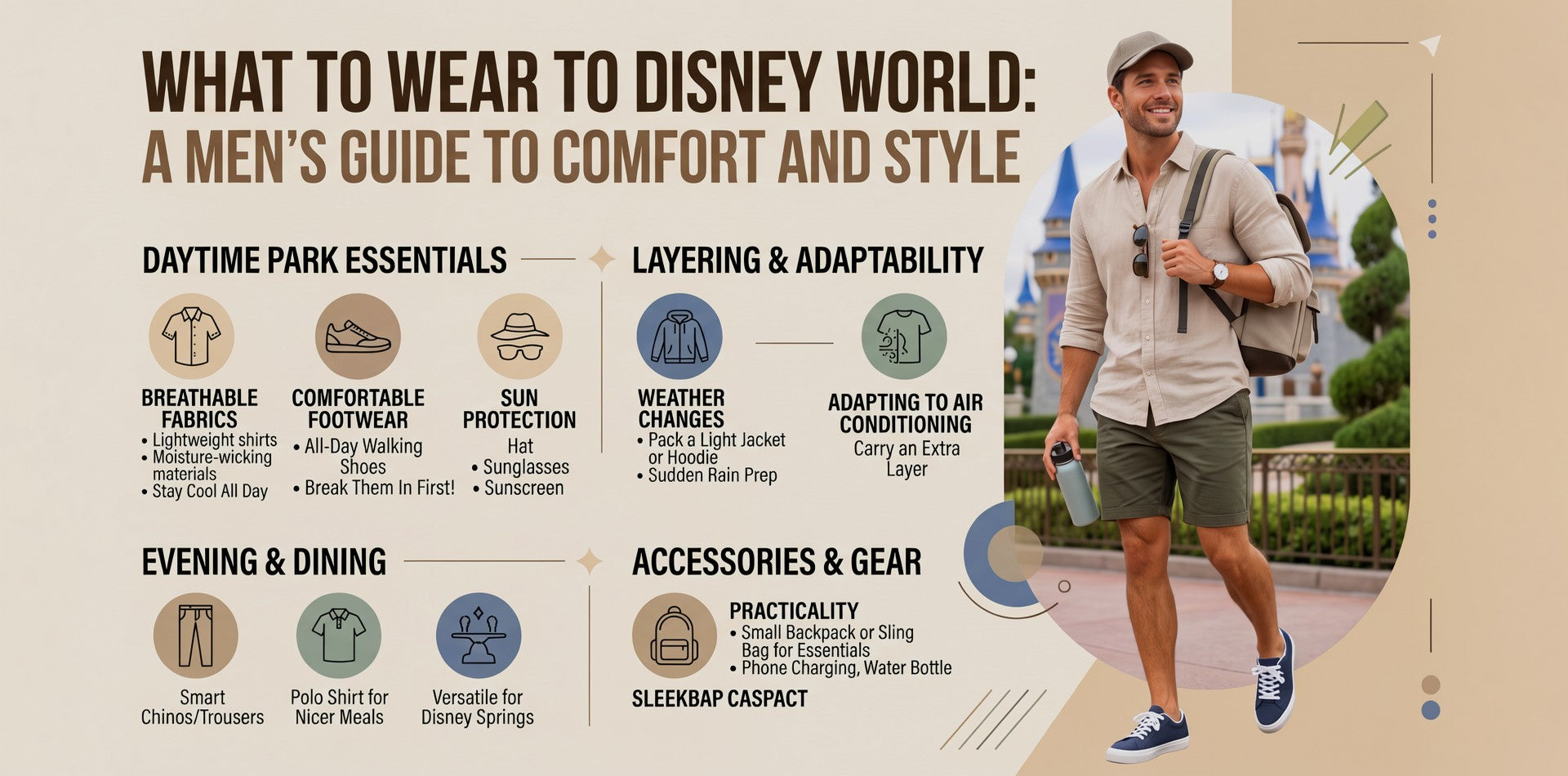 What to Wear to Disney World: A Men's Guide to Comfort and Style in the Parks