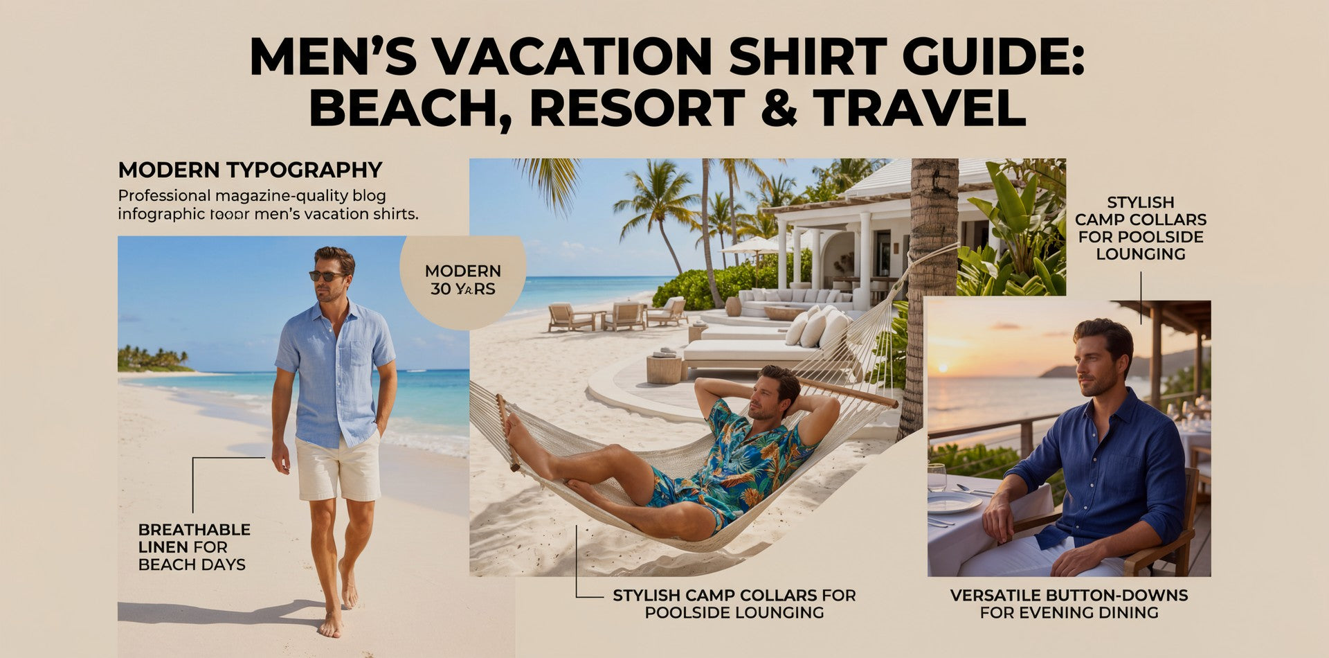 Men's Vacation Shirt Guide: Beach, Resort & Travel