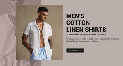 Men's Cotton Linen Shirts: Summer Must-Have for Every Occasion