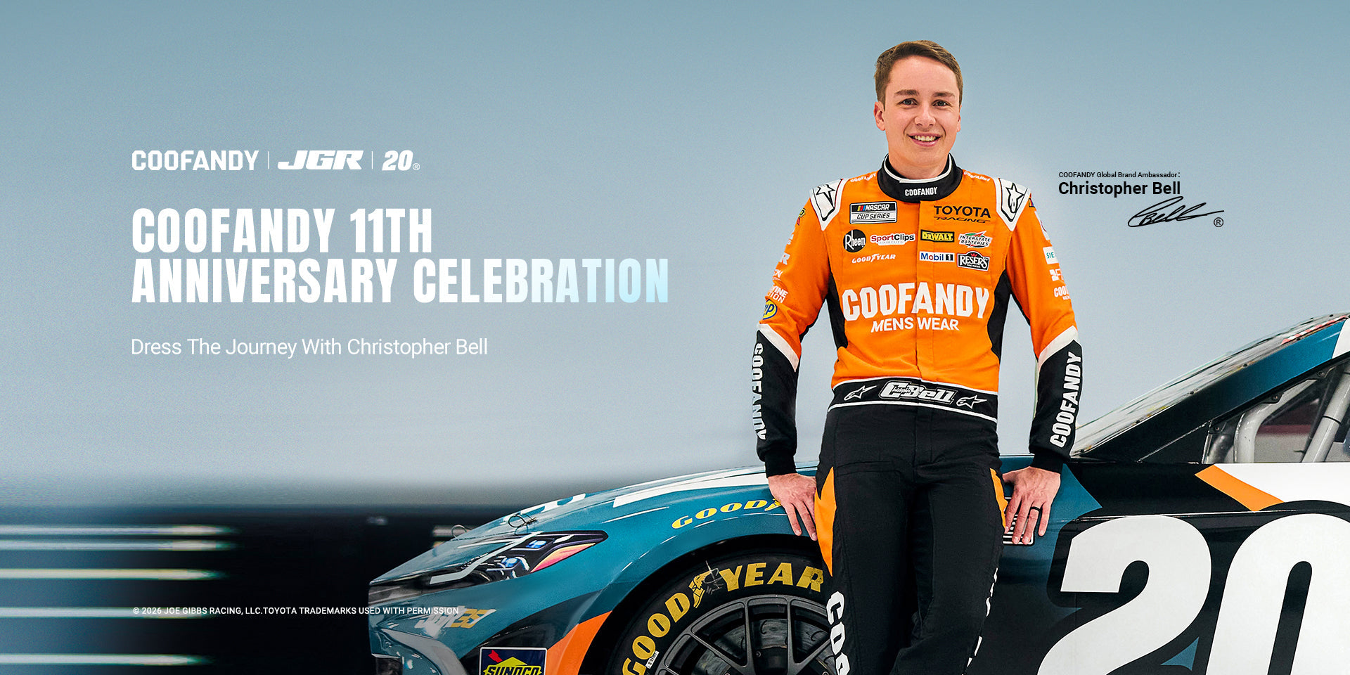 COOFANDY 11th Anniversary Celebration: DRESS the Journey with Christopher Bell