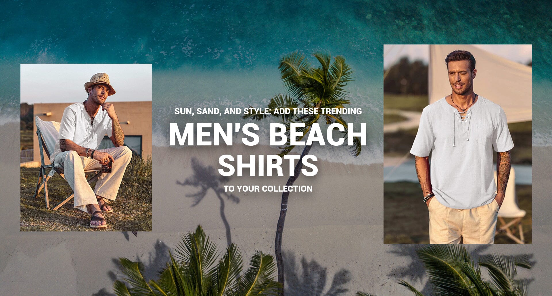 Sun, Sand, and Style: Add These Trending Men's Beach Shirts to Your Co ...