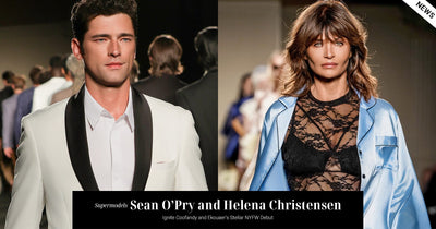 Supermodels Sean O'Pry and Helena Christensen Ignite Coofandy and Ekouaer’s Stellar NYFW Debut