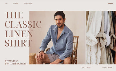 The Classic Linen Shirt - Everything You Need to Know