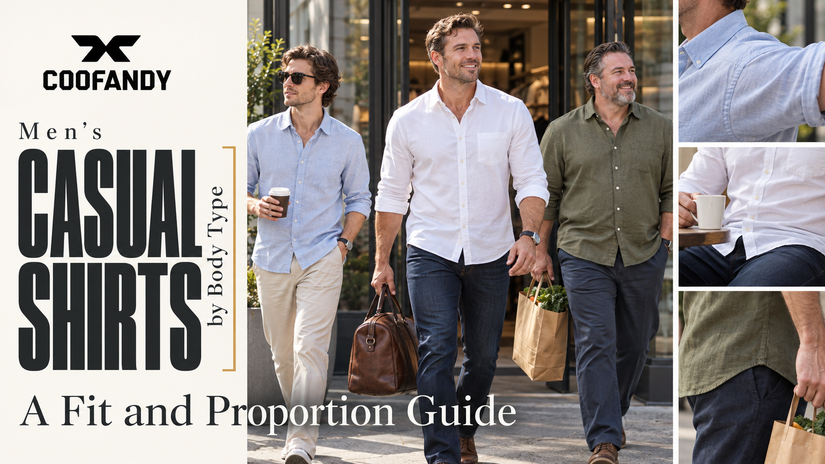 Men's Casual Shirts by Body Type: A Fit and Proportion Guide