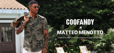Coofandy × Matteo Menotto Unique Customized Collaboration: New Summer Collection Launched