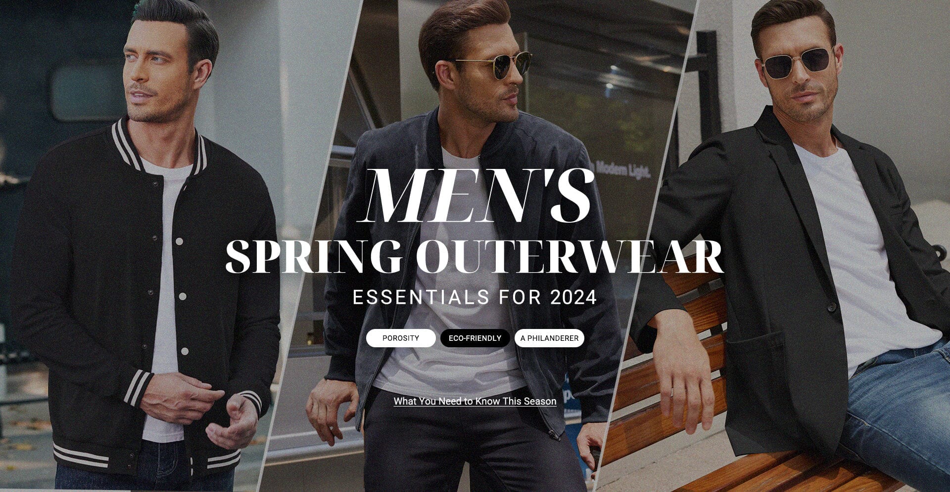 Must-Have Spring Jackets for Men | coofandy