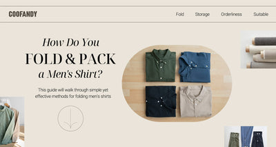 How Do You Fold and Pack a Men's Shirt?