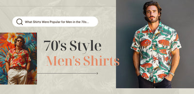 70's Style Men's Shirts