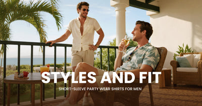 Short-Sleeve Party Wear Shirts for Men: Styles and Fit