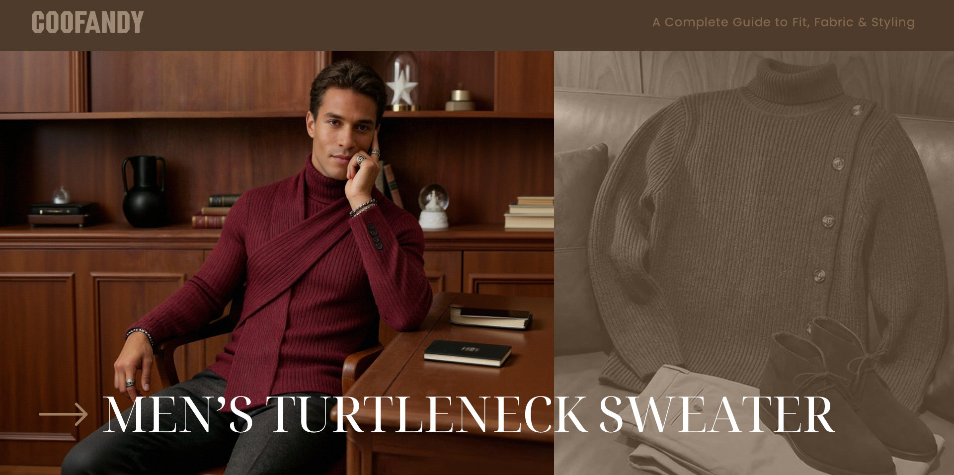Men’s Turtleneck Sweater: A Complete Guide to Fit, Fabric ,Styling