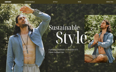 Sustainable Style: Exploring Coofandy's New EKO-TEX Linen Fashion Line