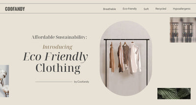 Affordable Sustainability: Introducing Eco Friendly Clothing by Coofandy