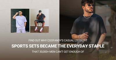 Find Out Why COOFANDY's Casual Loose Fit Sports Sets Became the Everyday Staple That 30,000+ Men Can't Get Enough Of