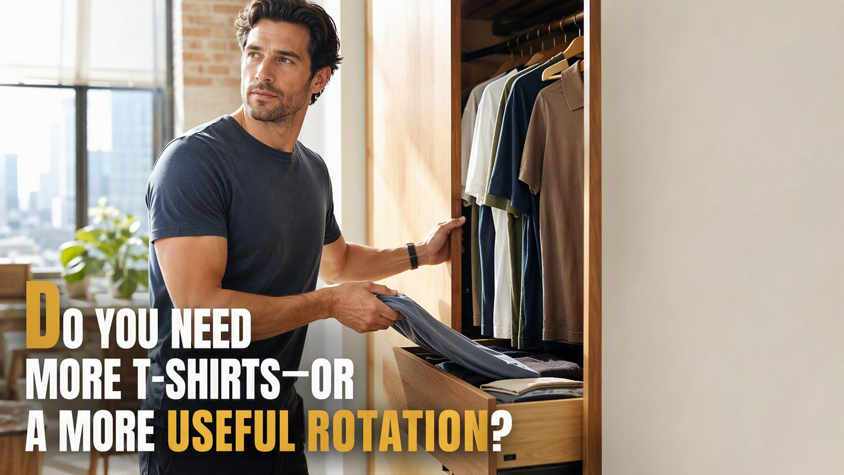 Do You Need More T-Shirts—or a More Useful Shirt Rotation?