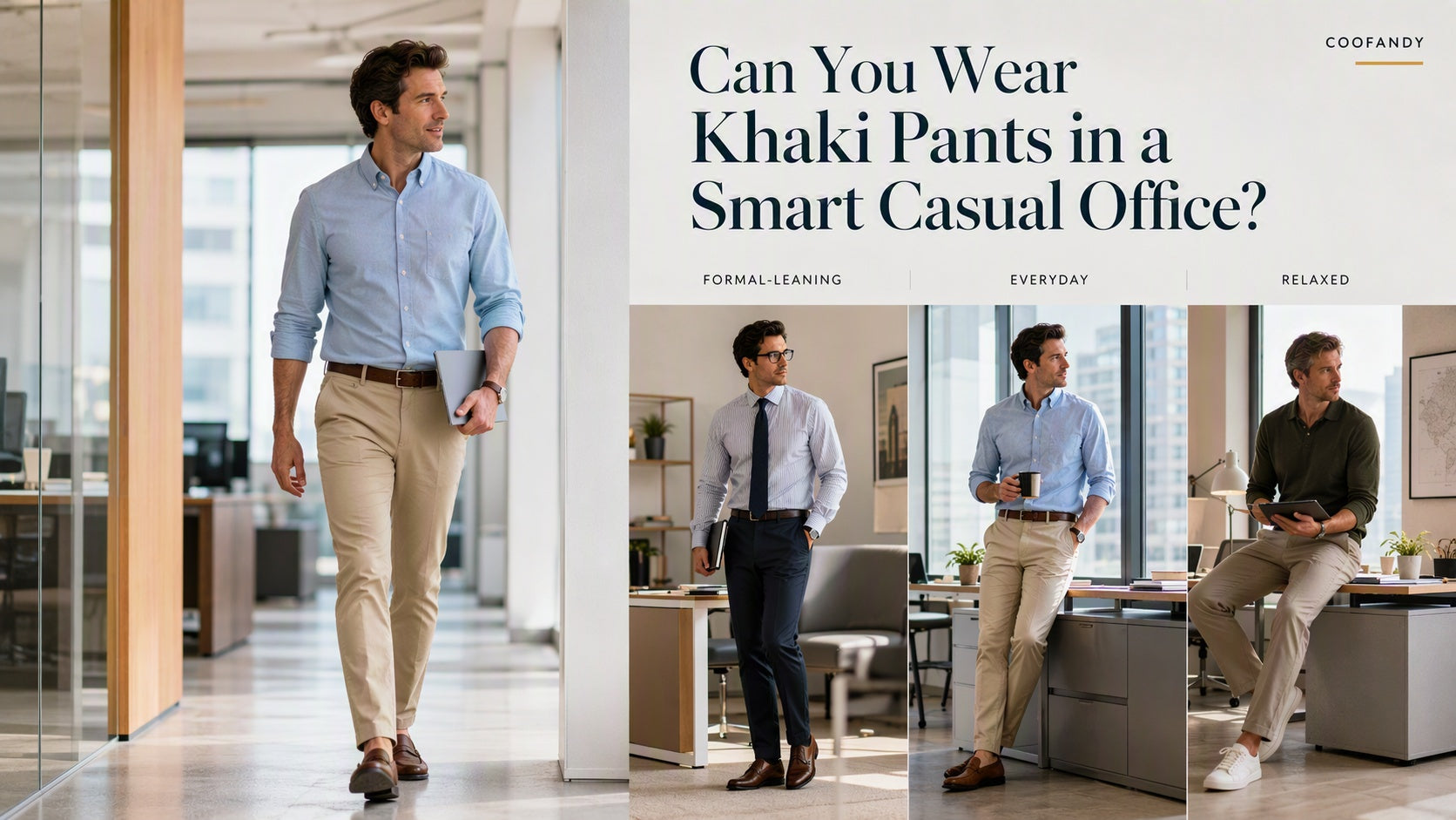 Can You Wear Khaki Pants in a Smart Casual Office?