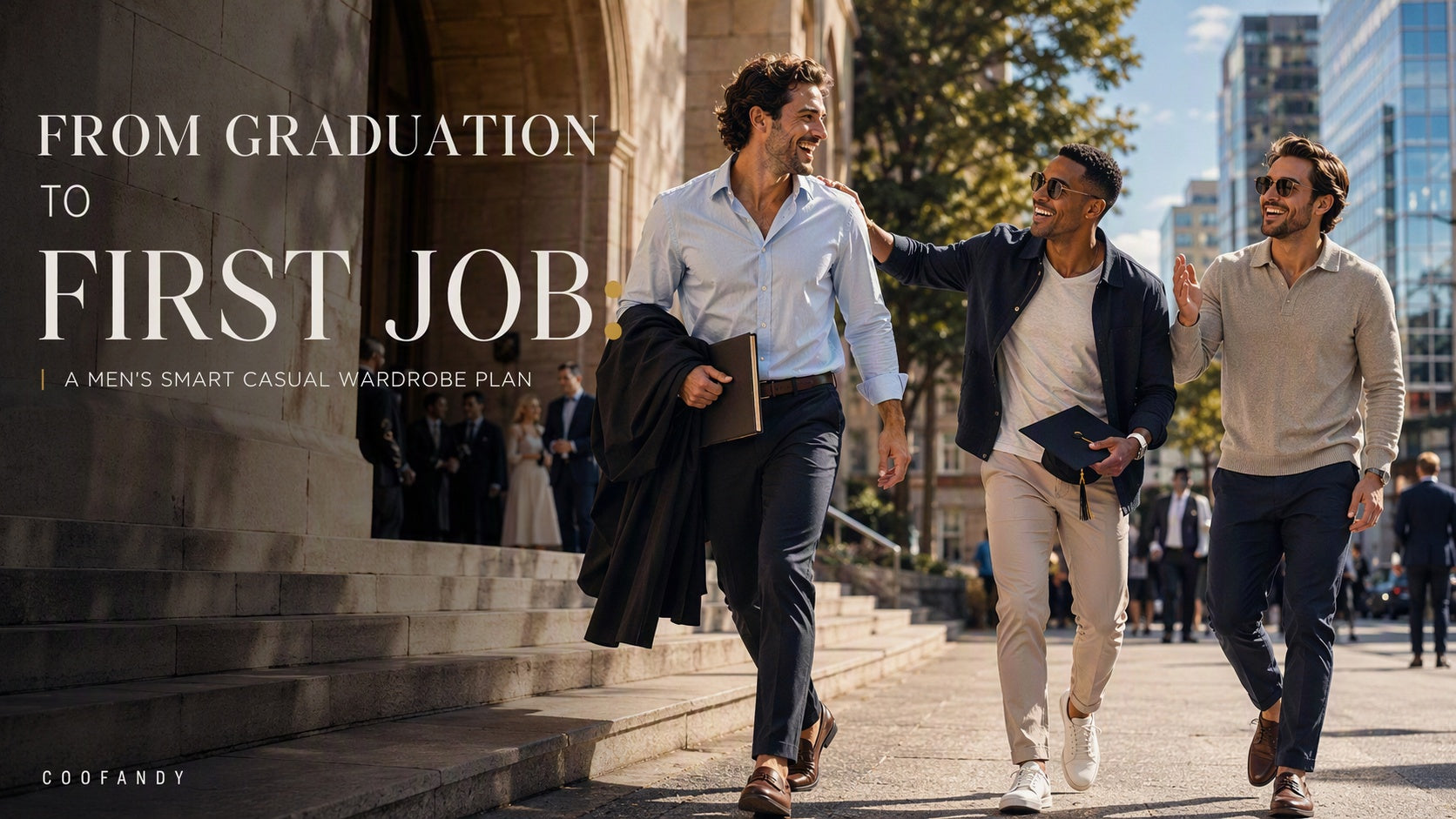 From Graduation to First Job: A Men's Smart Casual Wardrobe Plan