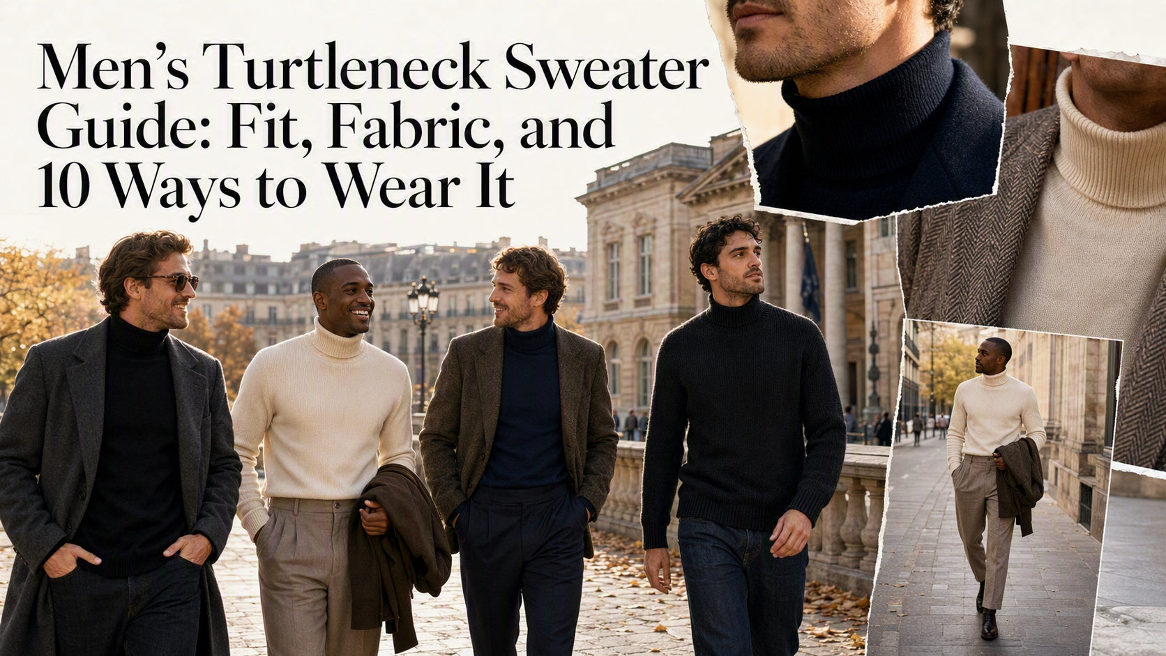 Men’s Turtleneck Sweater Guide: Fit, Fabric, and 10 Ways to Wear It
