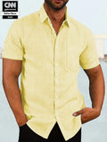 Camicia casual a maniche corte (solo USA) 