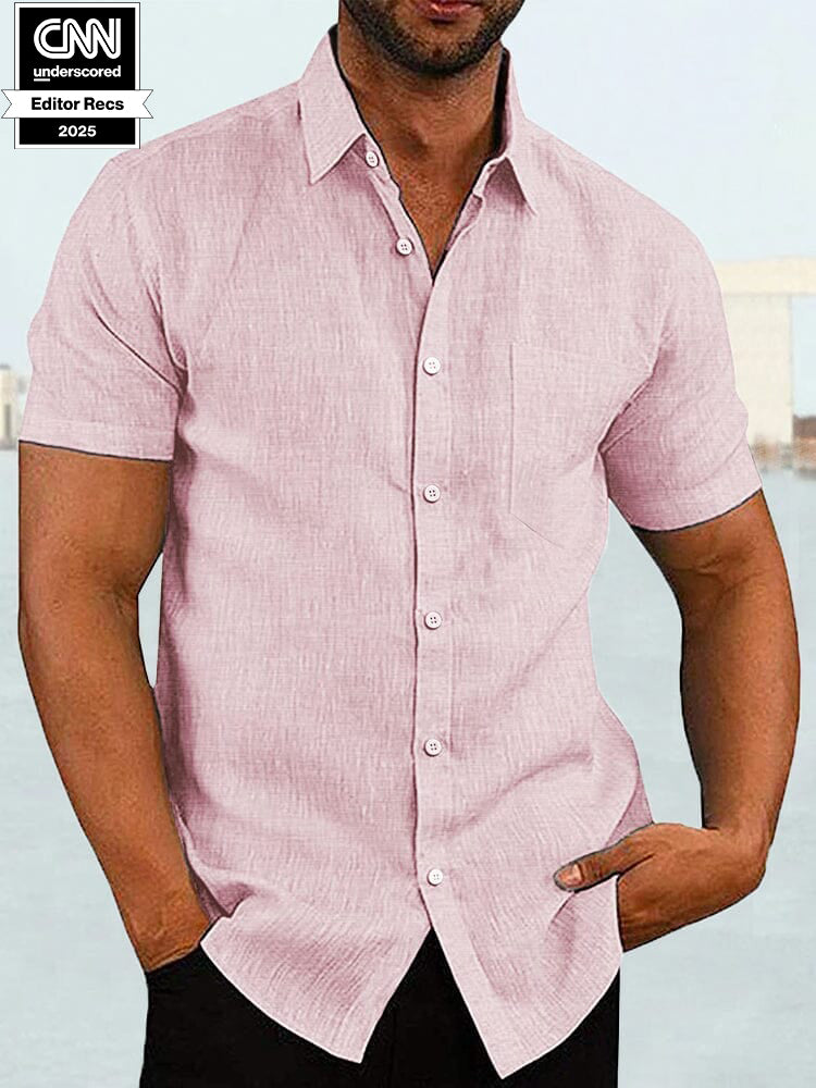 Camicia casual a maniche corte (solo USA) 