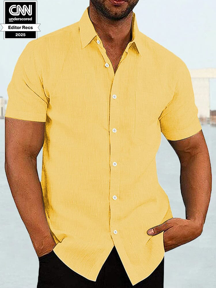 Camicia casual a maniche corte (solo USA) 