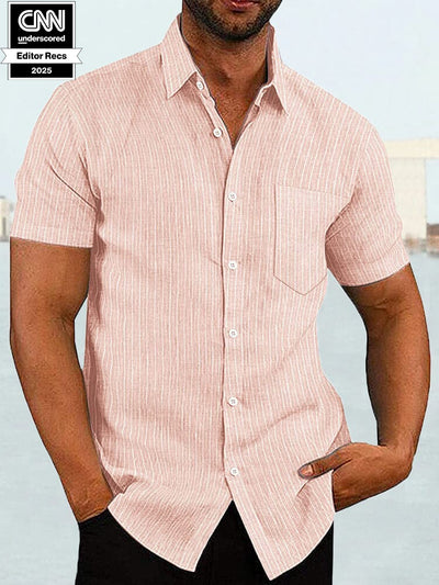 Camicia casual a maniche corte (solo USA) 