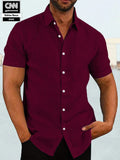 Camicia casual a maniche corte (solo USA) 