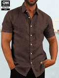Camicia casual a maniche corte (solo USA) 
