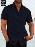 Camicia casual a maniche corte (solo USA) 