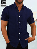Camicia casual a maniche corte (solo USA) 