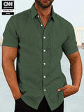 Camicia casual a maniche corte (solo USA) 