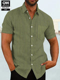 Camicia casual a maniche corte (solo USA) 