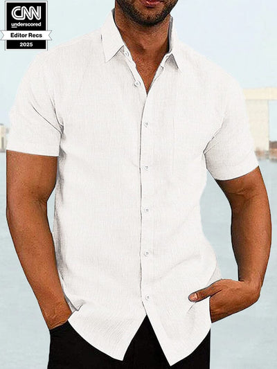 Camicia casual a maniche corte (solo USA) 
