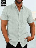 Camicia casual a maniche corte (solo USA) 